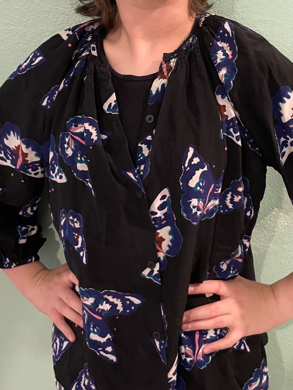 Business Butterfly Blouse